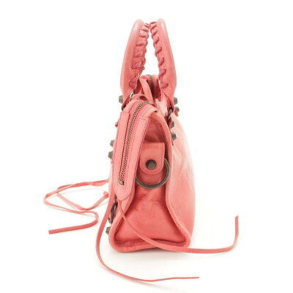 Balenciaga Mini City Shoulder Bag Pink - Picture 3 of 10